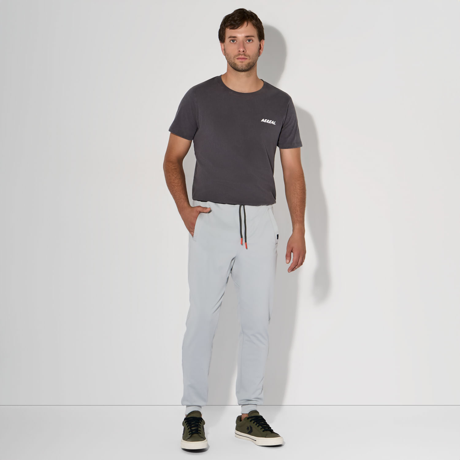 Pantalon Jogger Hombre Aereal Techlogo