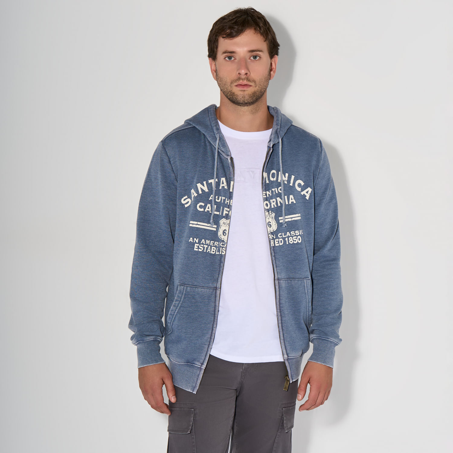 Polera Hombre Aereal Jaspeado