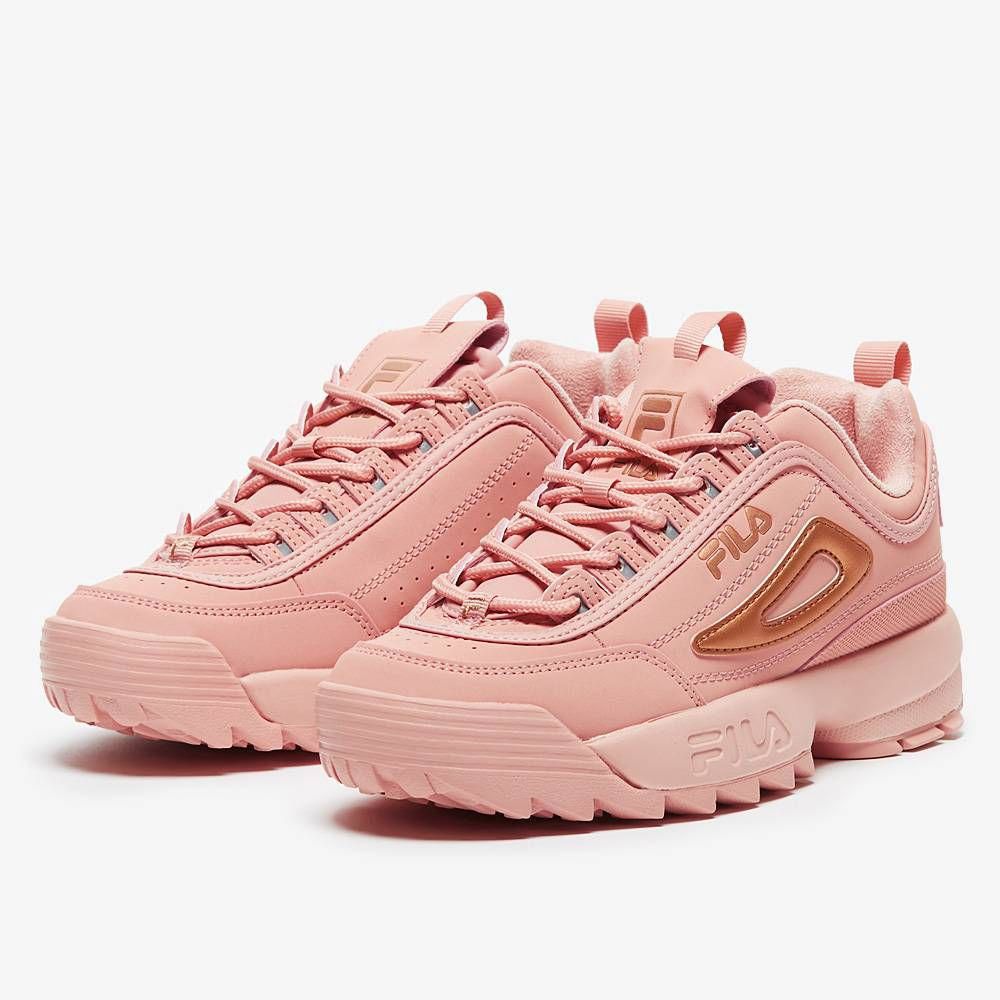 rose fila shoes