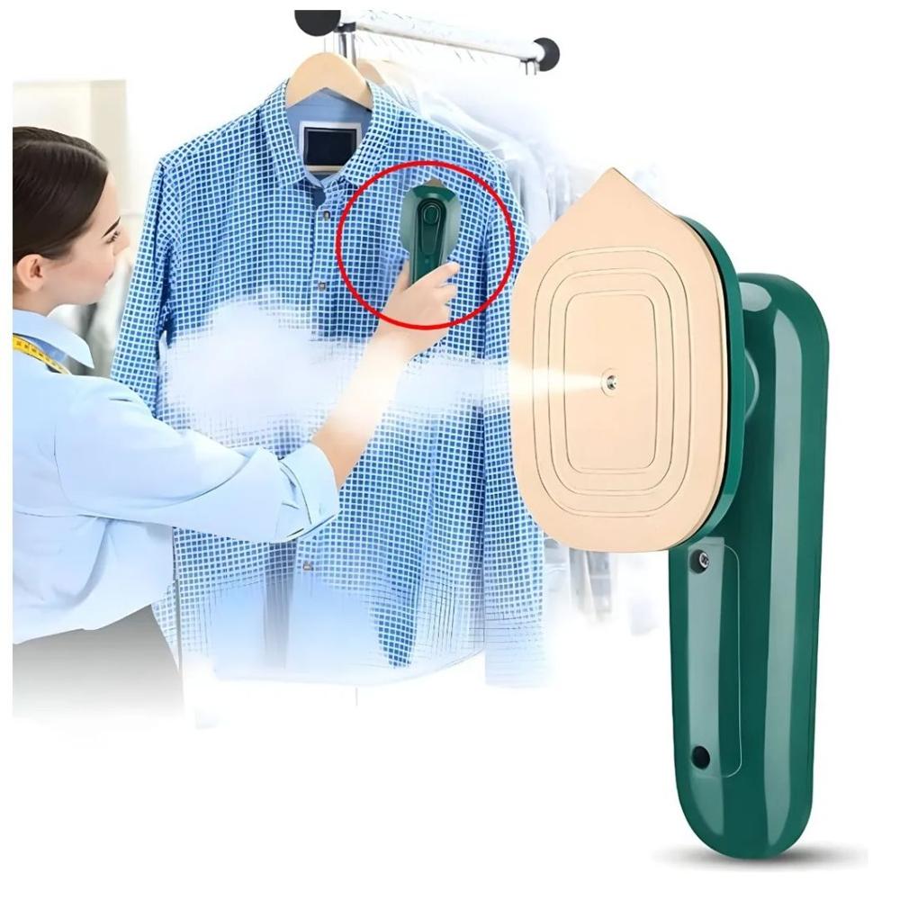 Plancha a Vapor Eléctrica para Ropa Planchado Vertical Horizontal Portátil Antiadherente