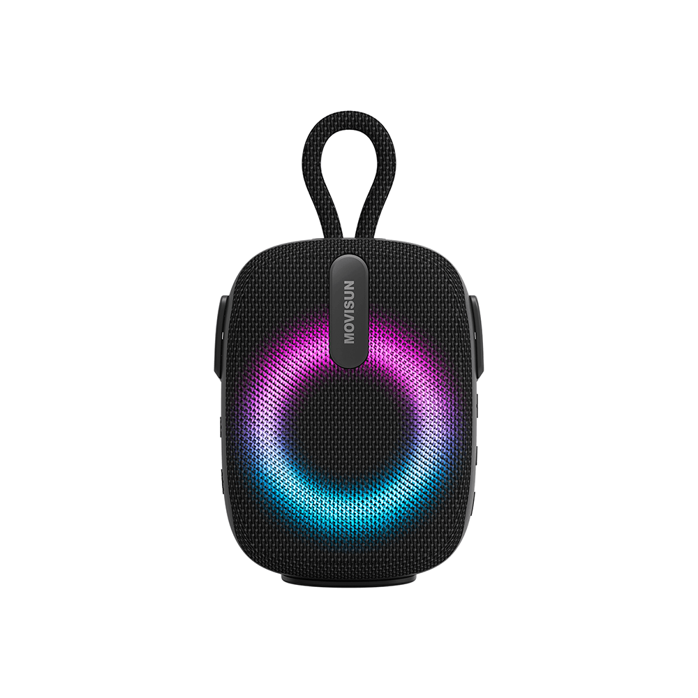 Parlante Bluetooth 6.0 para Bicicleta y Moto Movisun Power Sport con Soporte Manubrio IPX7 y TWS