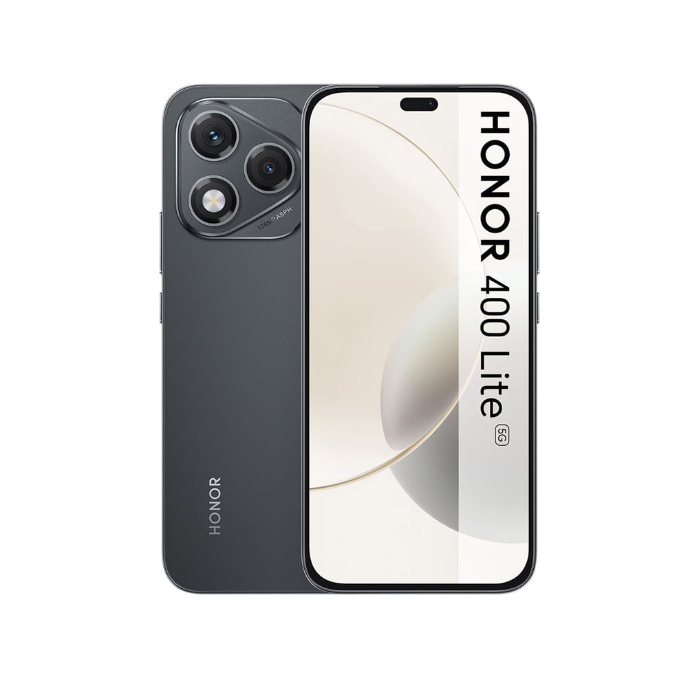 Celular Honor 400 Lite 8GB 256GB 5G Velvet Black Dual SIM
