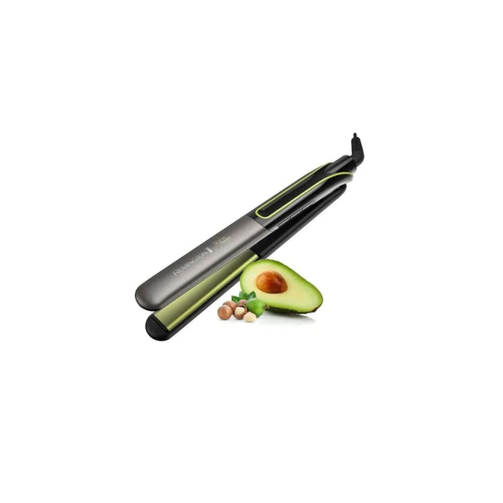 PLANCHA ALISADORA REMIGTON S12A SHINE THERAPY AGUACATE CON MACADAMIA