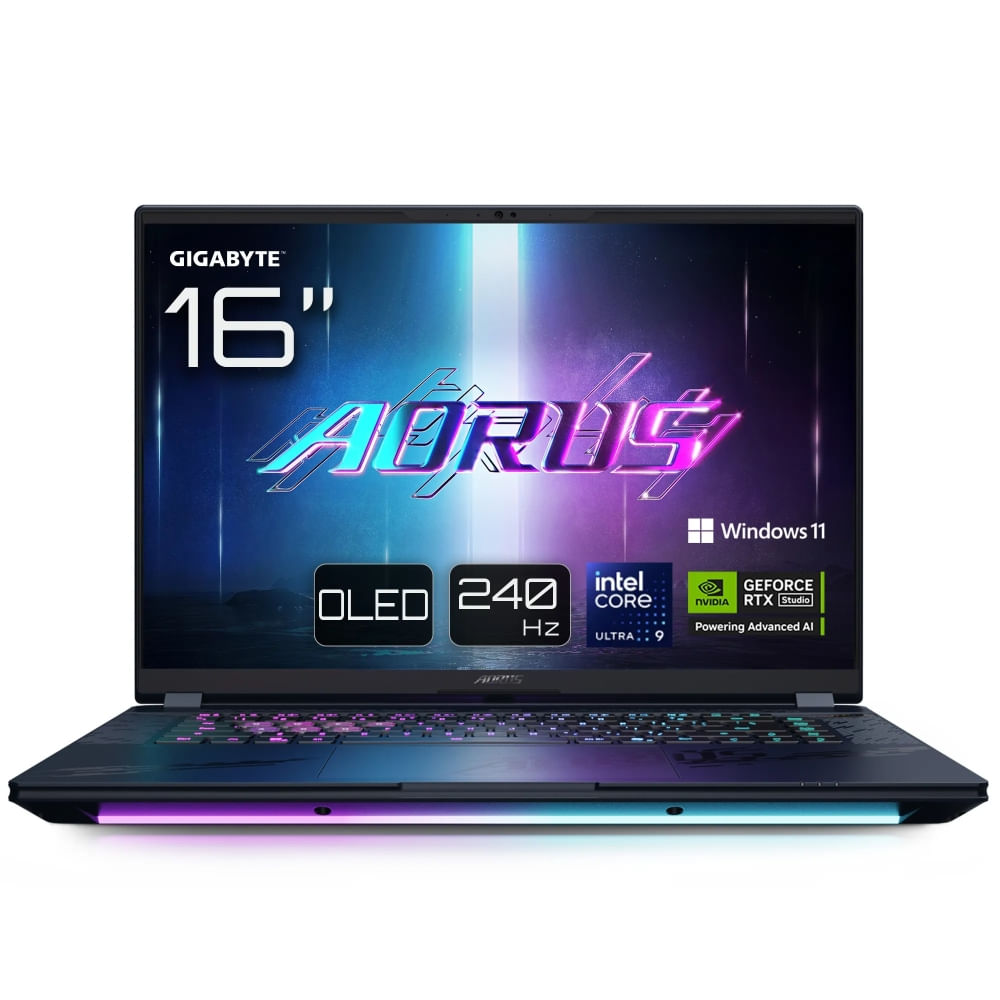 Gigabyte Aorus Master 16 OLED QHD Ultra Intel 9 275HX 32GB RAM 1TB SSD 5 4GHz Gaming Laptop