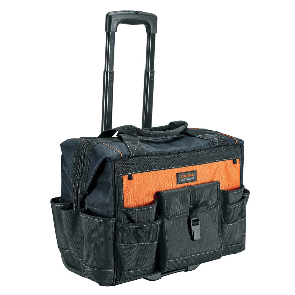 Bolso para Herramientas 18 1/2"" con Ruedas 14 Bolsillos Truper 101902
