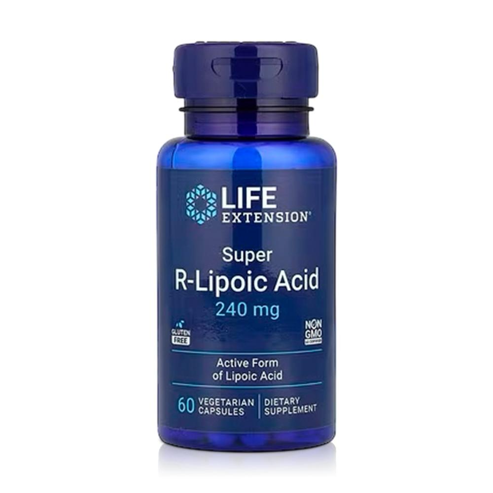 Super R-Lipoic Acid 240mg (60 Cápsulas) - Life Extension