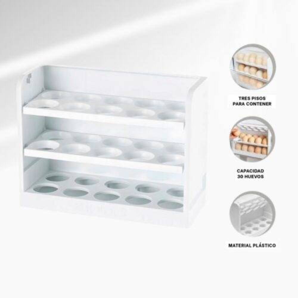 Porta Huevos 3 Niveles