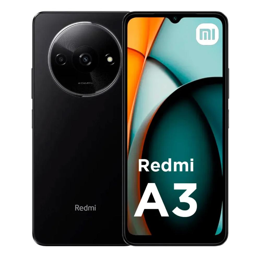 Celular Xiaomi Redmi A3x 64GB 3GB Ram Color Negro