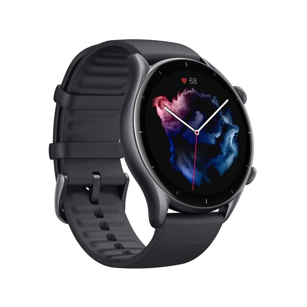 Smartwatch Amazfit GTR 3 Pantalla AMOLED 1.39"", 5ATM, GPS Negro