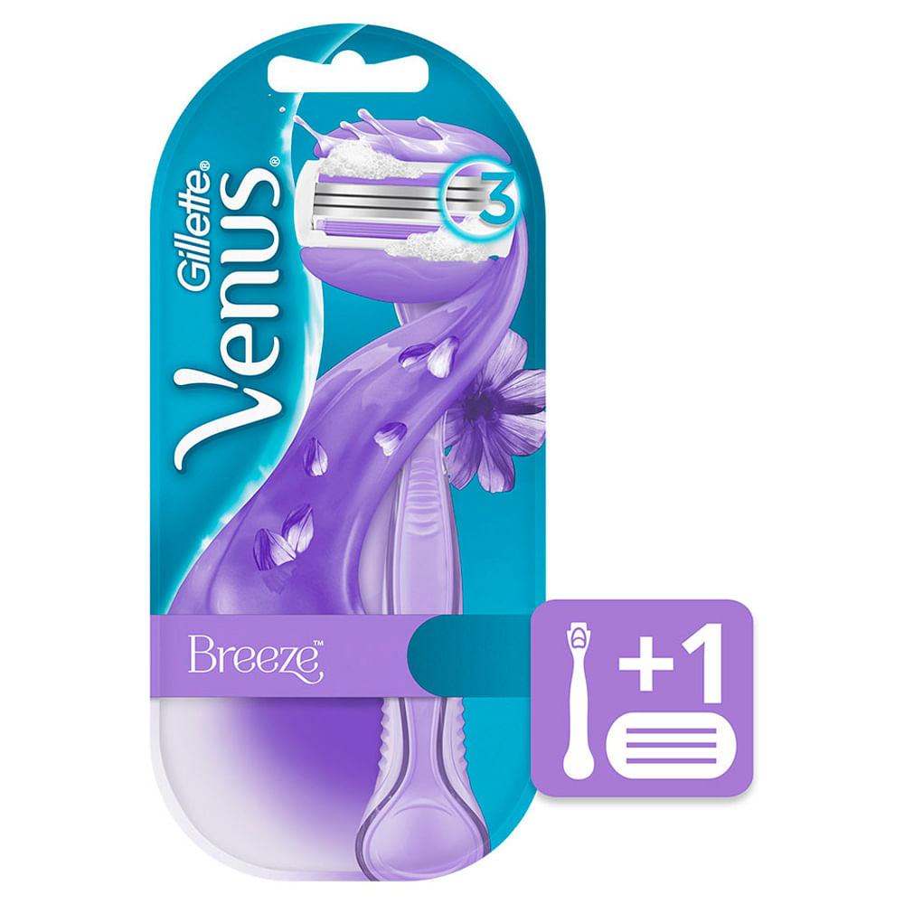 Breeze Máquina Recargable Gillette Venus Depilación 1 unidad