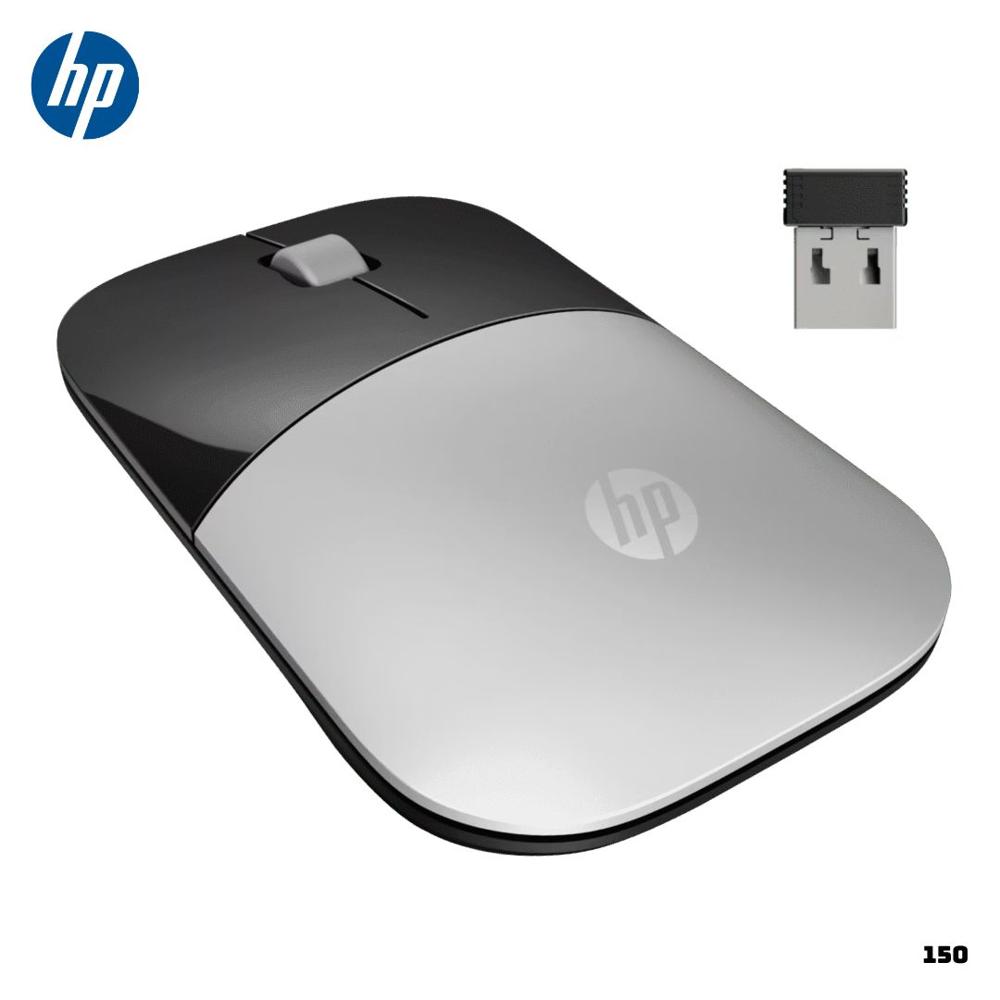 MOUSE INALAMBRICO HP Z3700 1600 DPI - PLATEADO | Oechsle - Oechsle