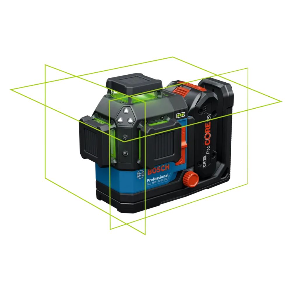 Nivel Laser Bosch GLL 18V-120-33 CG Professional