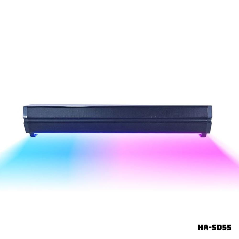 PARLANTE HALION HA-SD55 BLUETOOTH RGB BATERIA RECARGABLE