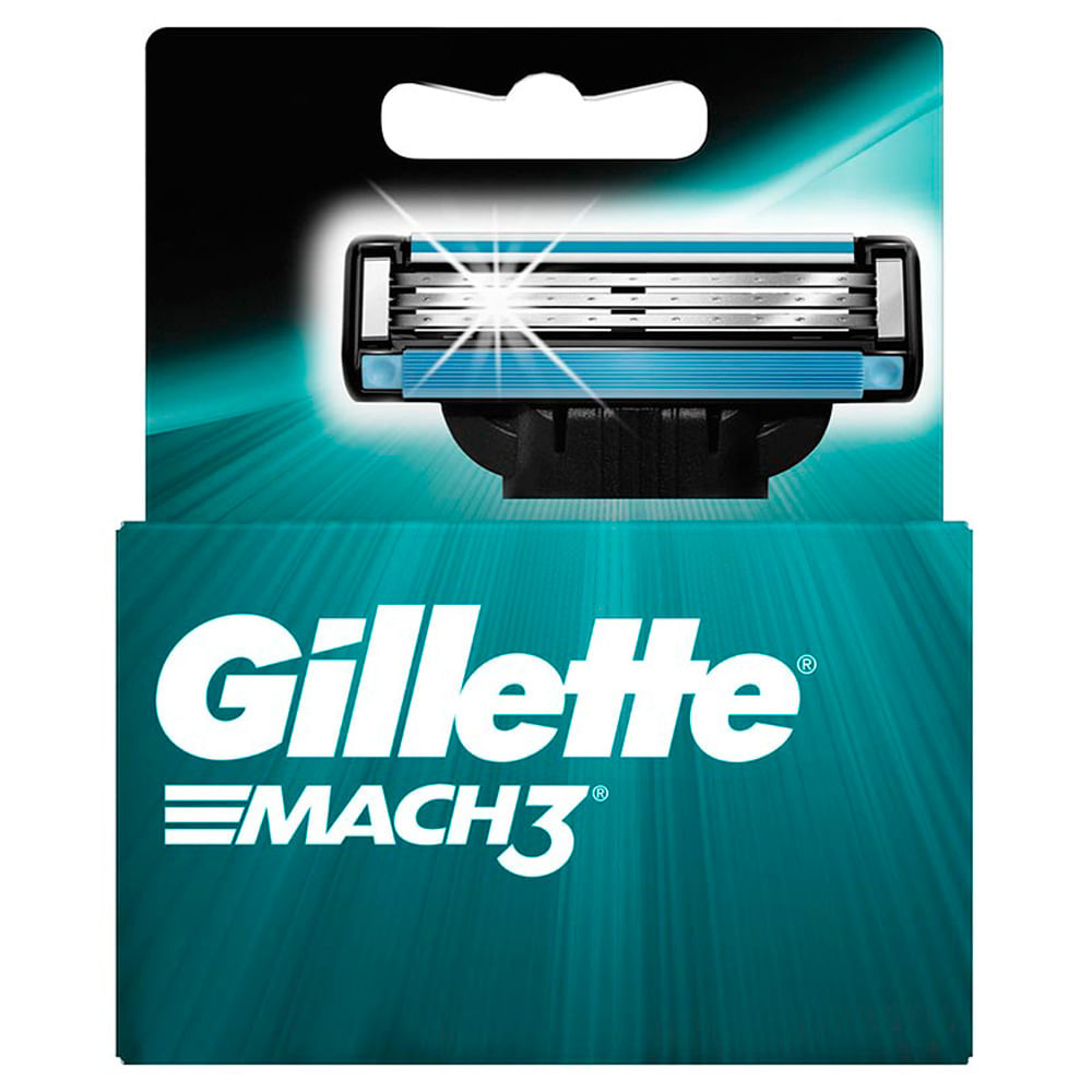 Mach3 Gillette Cartuchos para Afeitar 2 unidades