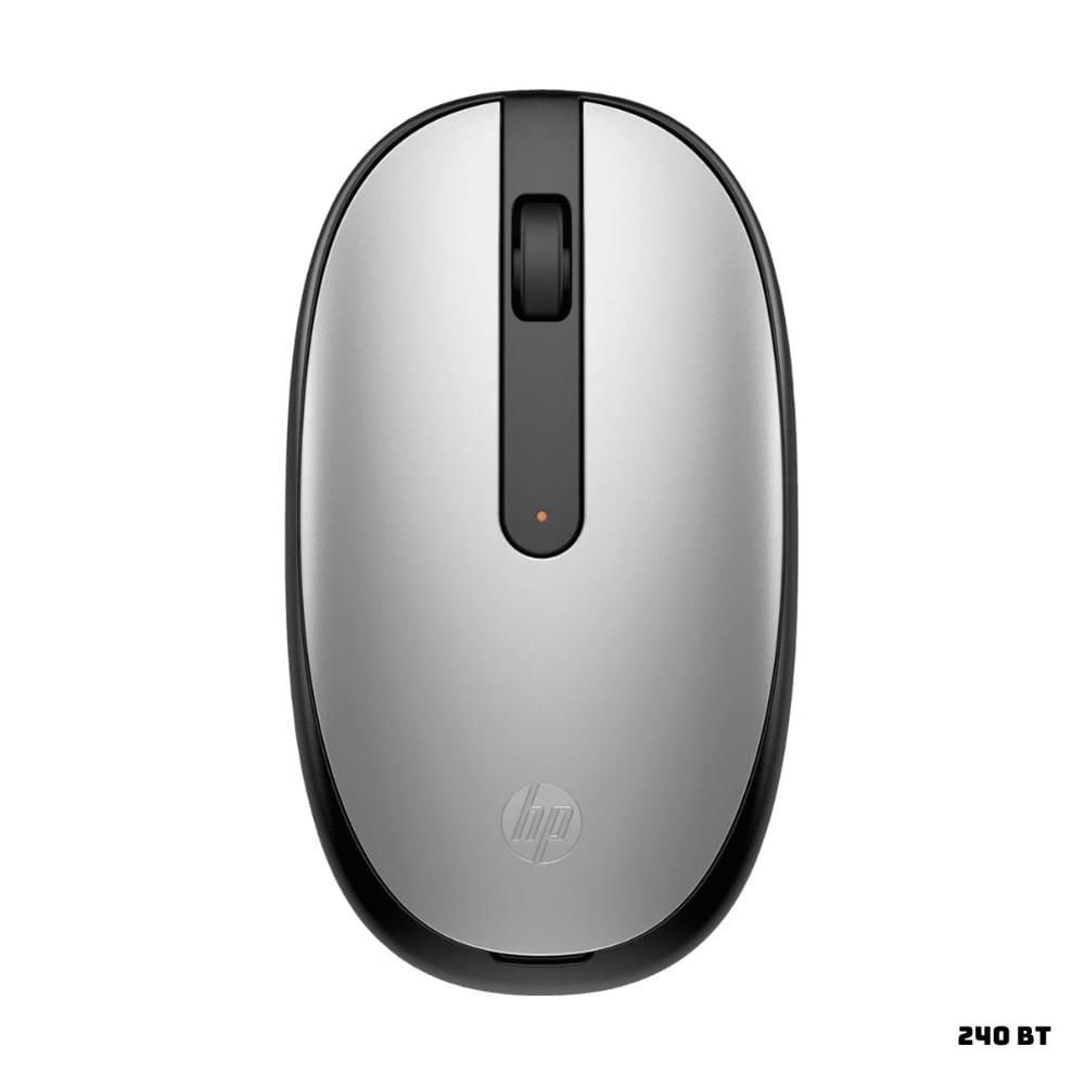 MOUSE INALAMBRICO HP 240 DISEÑO AMBIDIESTRO 1600 DPI - PLATEADO ...
