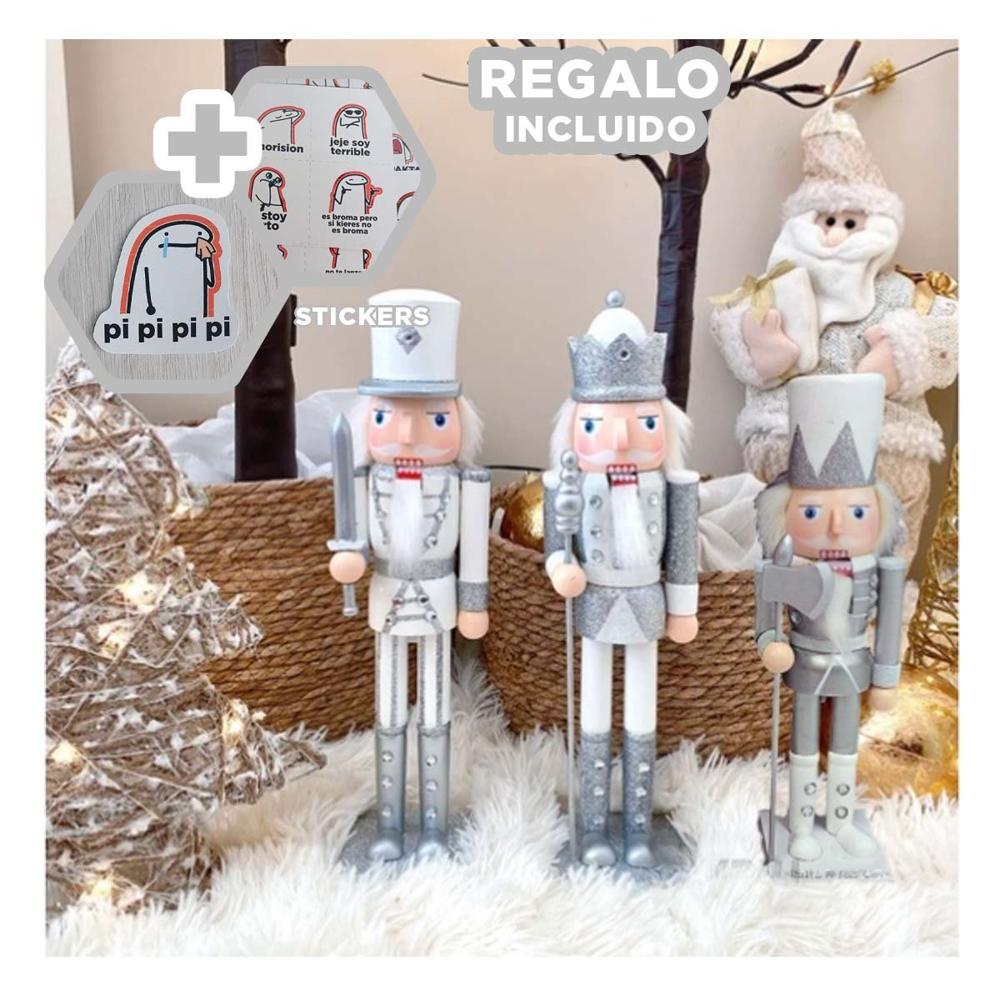 Cascanueces Sencillo y Bonito Multicolor Y+Regalo Stickers