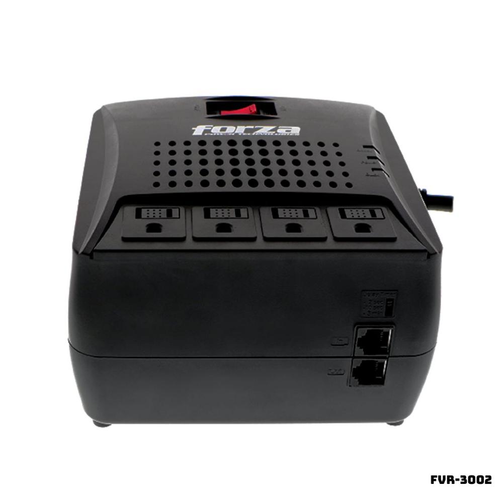 ESTABILIZADOR FORZA 3000VA 1500W - FVR-3002