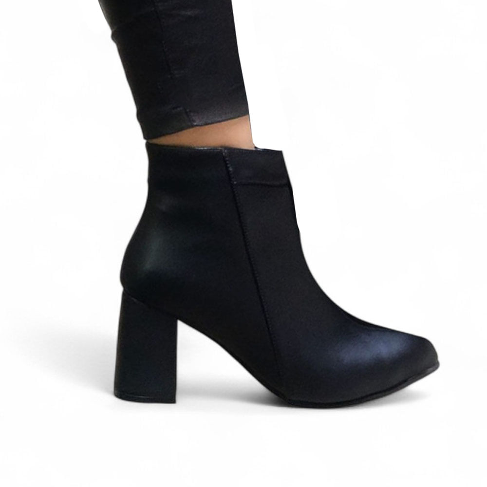 Taco 9 Bota Mujer Clasica 2086L-60 Color Negro