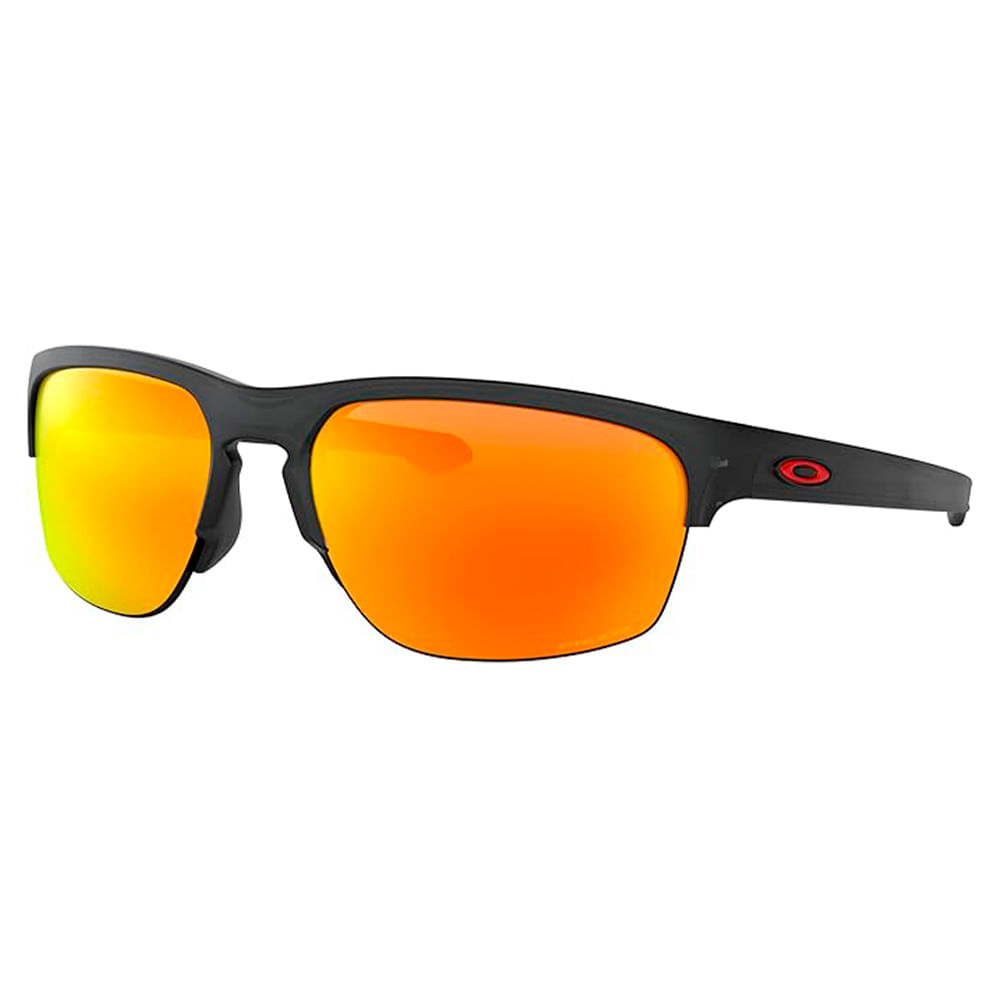 Lentes de Sol OAKLEY SLIVER EDGE - Matte Black-Ruby Iridium