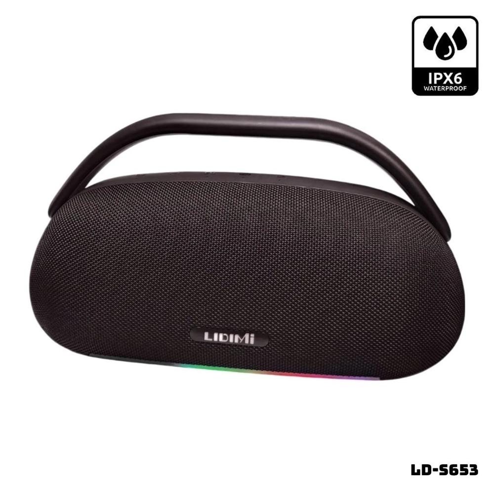 PARLANTE LIDIMI BLUETOOTH 120W NEGRO - LD-S653
