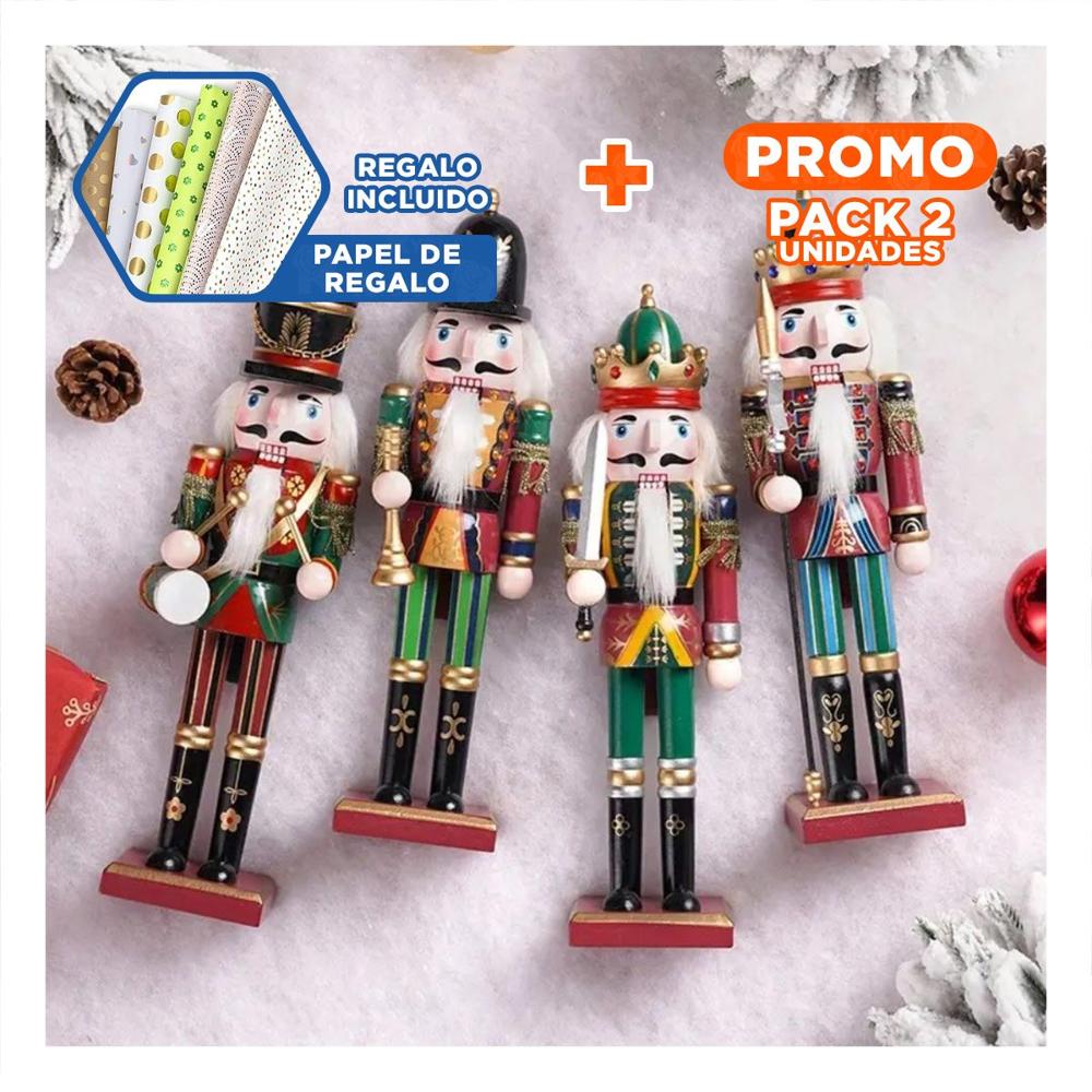 Pack2 Muñeco Resistente para Sala Set de 4 Y+Papel de Regalo