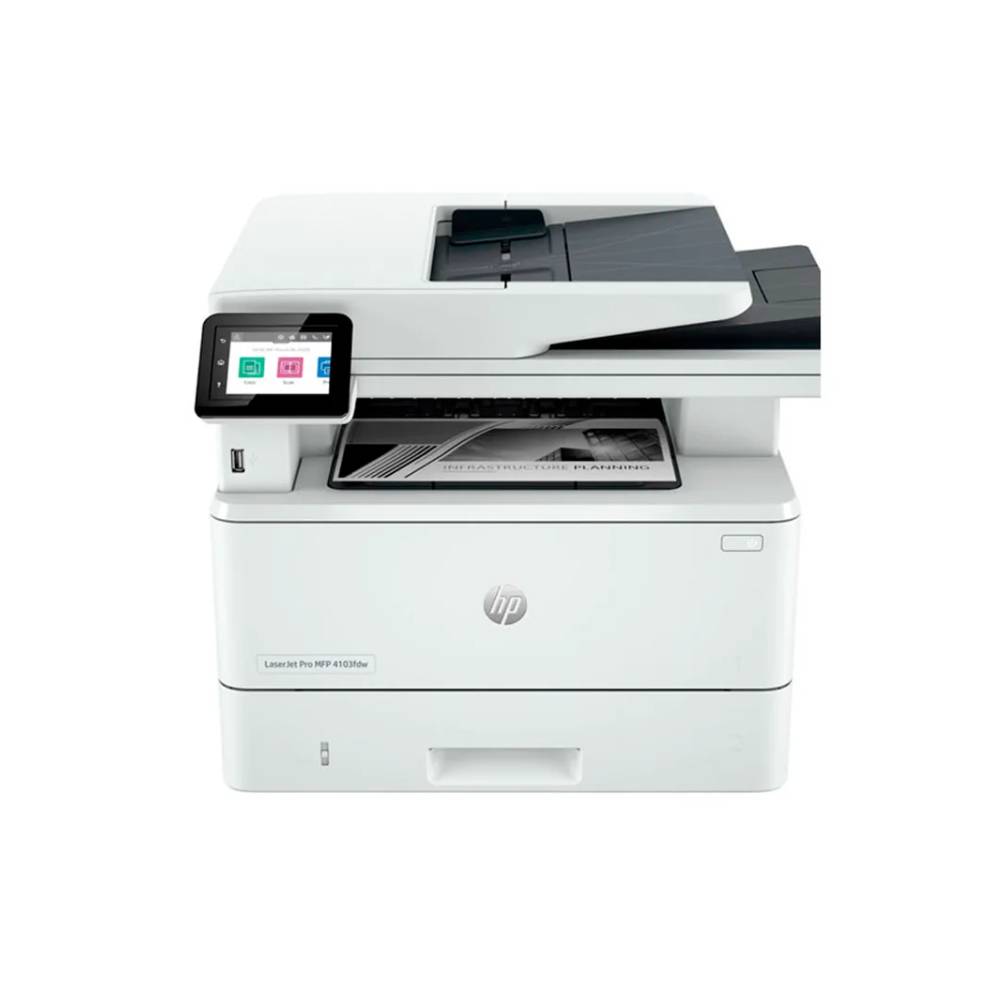 Impresora Láser Multifunción HP LaserJet Pro 4103fdw Inalámbrico - Monocromo