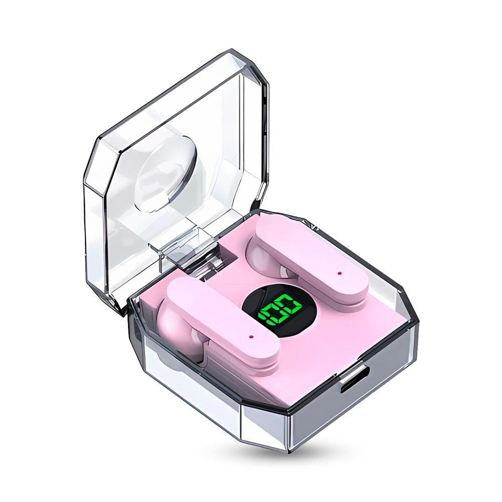 Audífonos Inalámbrícos K30 Tws con Bluetooth 5,3 | Rosado