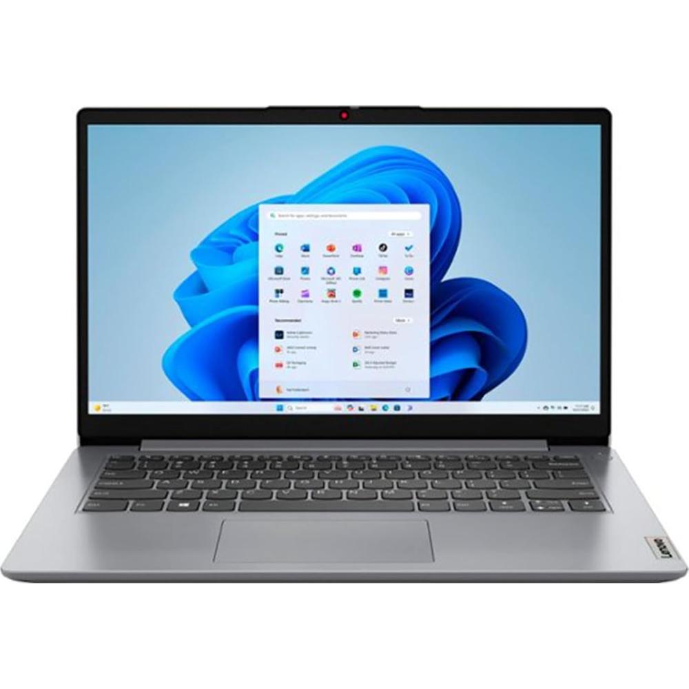 Lenovo IdeaPad 1, 14"" – Intel Celeron N4020, 4GB RAM, 128GB eMMC, Windows 11 | Gris(TECLADO INGLES)