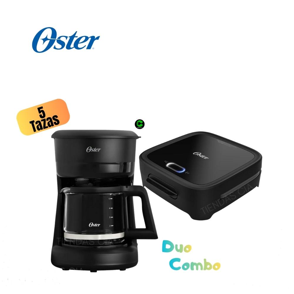 Combo Oster Sandwichera CKSTSM400 y Cafetera BVSTDCS51B