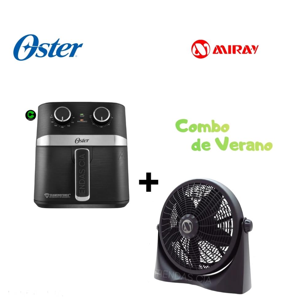 Duo Oster Freidora De Aire 4L Manual + Ventilador VMC-1058