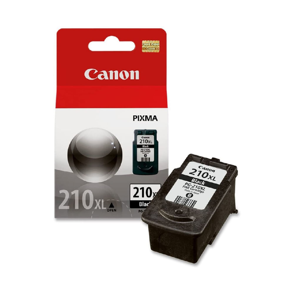 Tinta Canon PG 210XL 15ml Color Negro para Impresoras Alta Capacidad y Rendimiento Superior