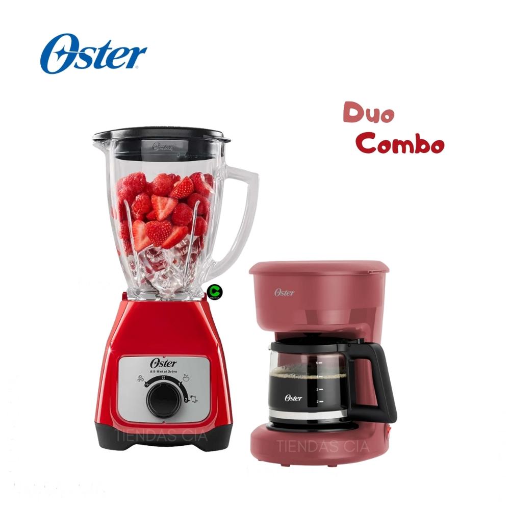 Duo Oster Licuadora BLSTKAGRRDy Cafetera BVSTDCS51R