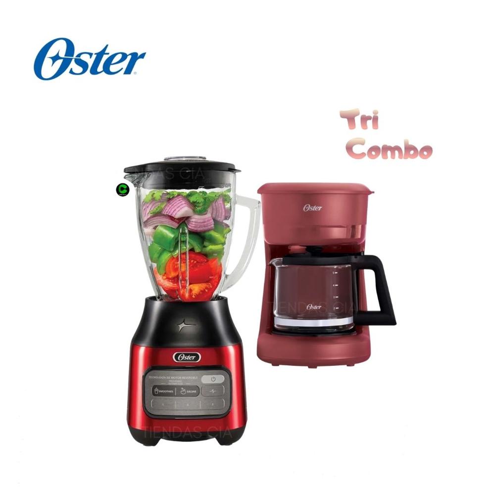 Duo Oster Licuadora BLSTPEG-CRT y Cafetera BVSTDCS51R