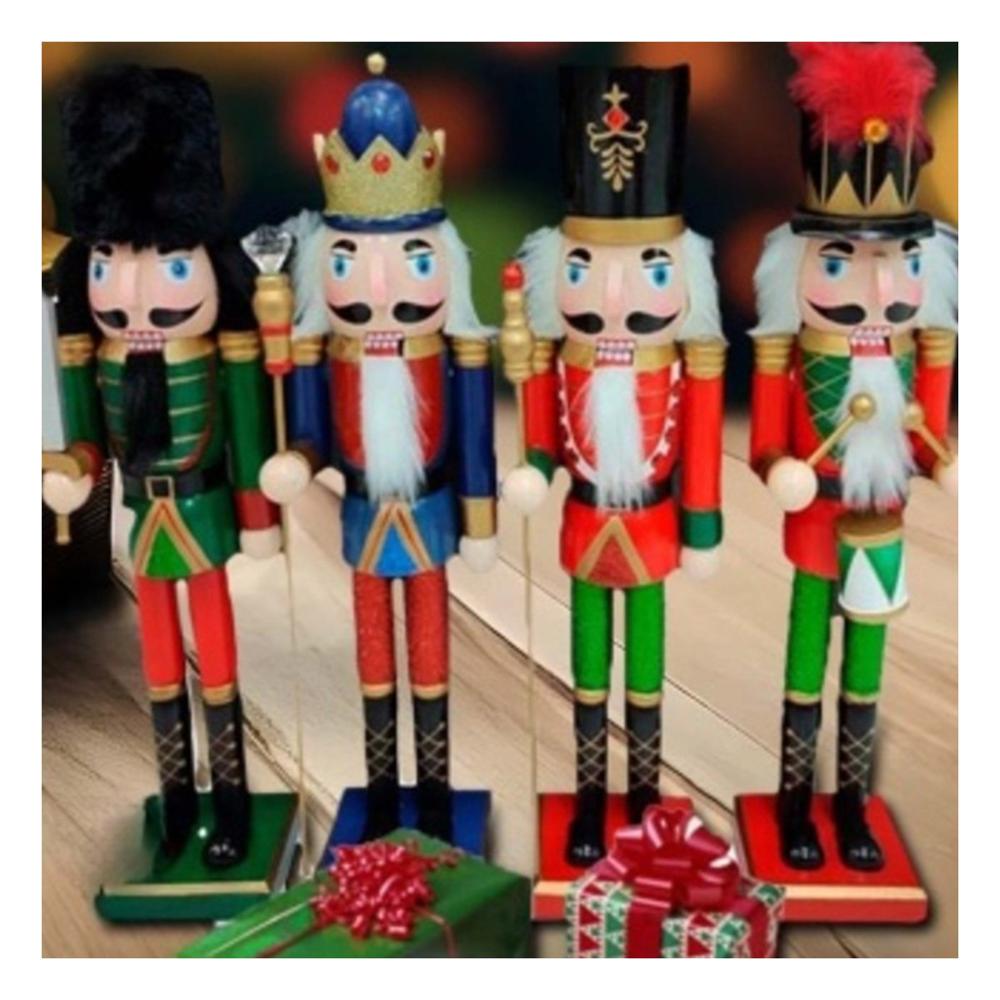 Pack2 Cascanueces Portatil Navidenode Set 4 Y+Papel de Regalo