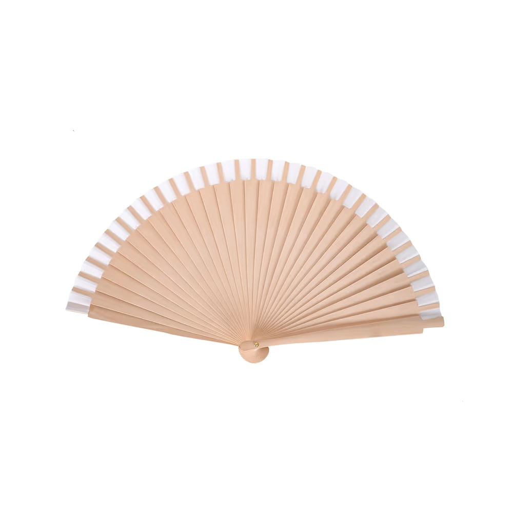 VERANO - Abanico de madera