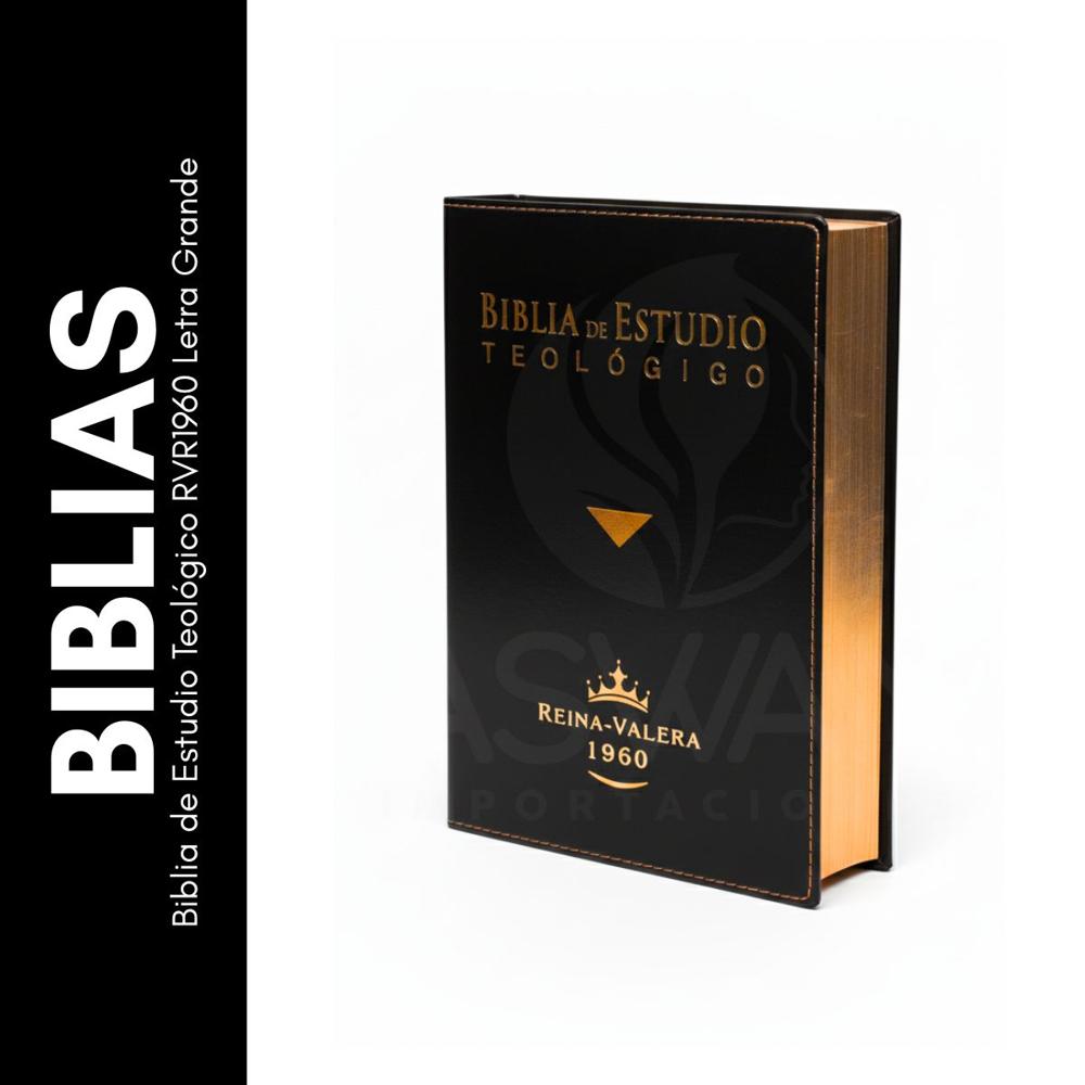 Biblia de Estudio Teológico RVR1960 Letra Grande