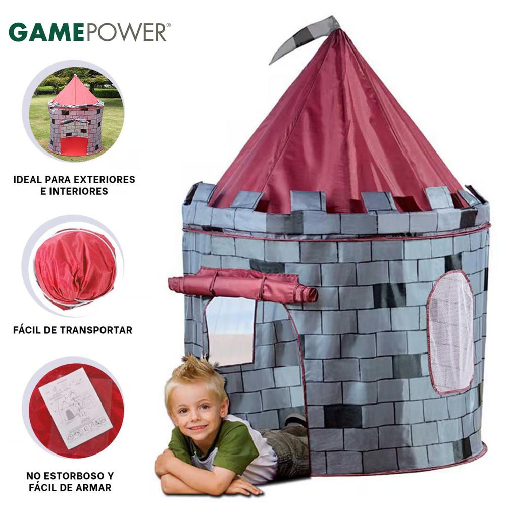 Carpa Castillo Armable para Niños Rojo Carpa Castillo Armable para Niños Rojo