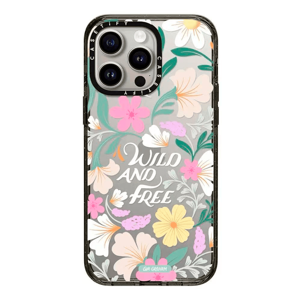Case Casetify Wild And Free By Gia Graham con Magsafe para Iphone 14 Plus