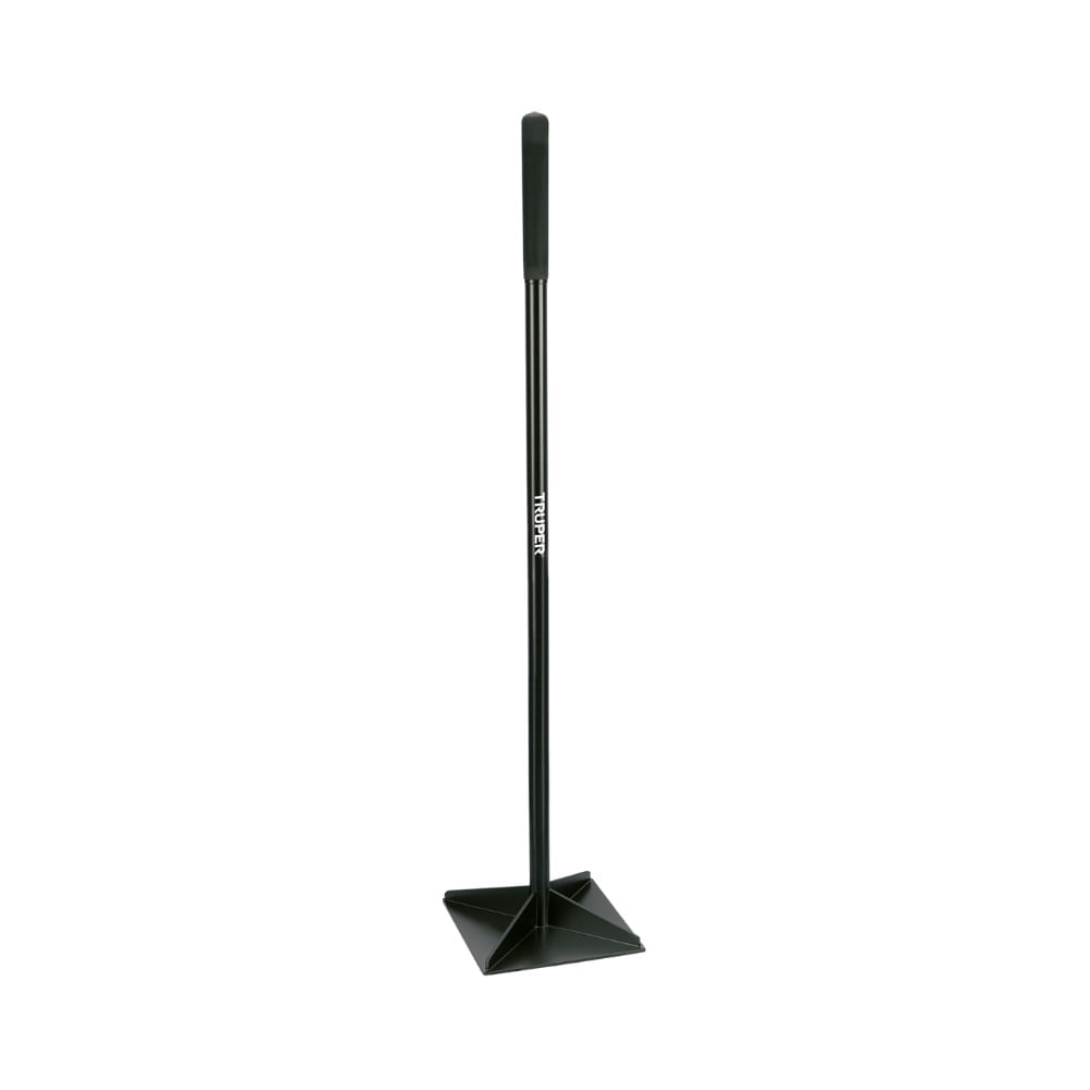 Pison Compactador TRUPER 10" x 10" Con Mango De Acero 48"