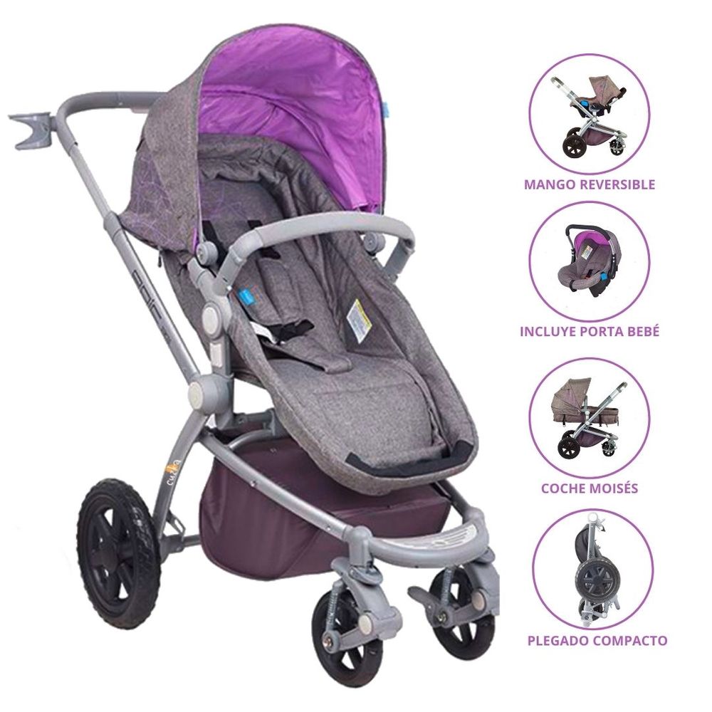 Coche Cuna Infanti Epic 4en 1 Lavando Coche Cuna Infanti Epic 4en 1 Lavando