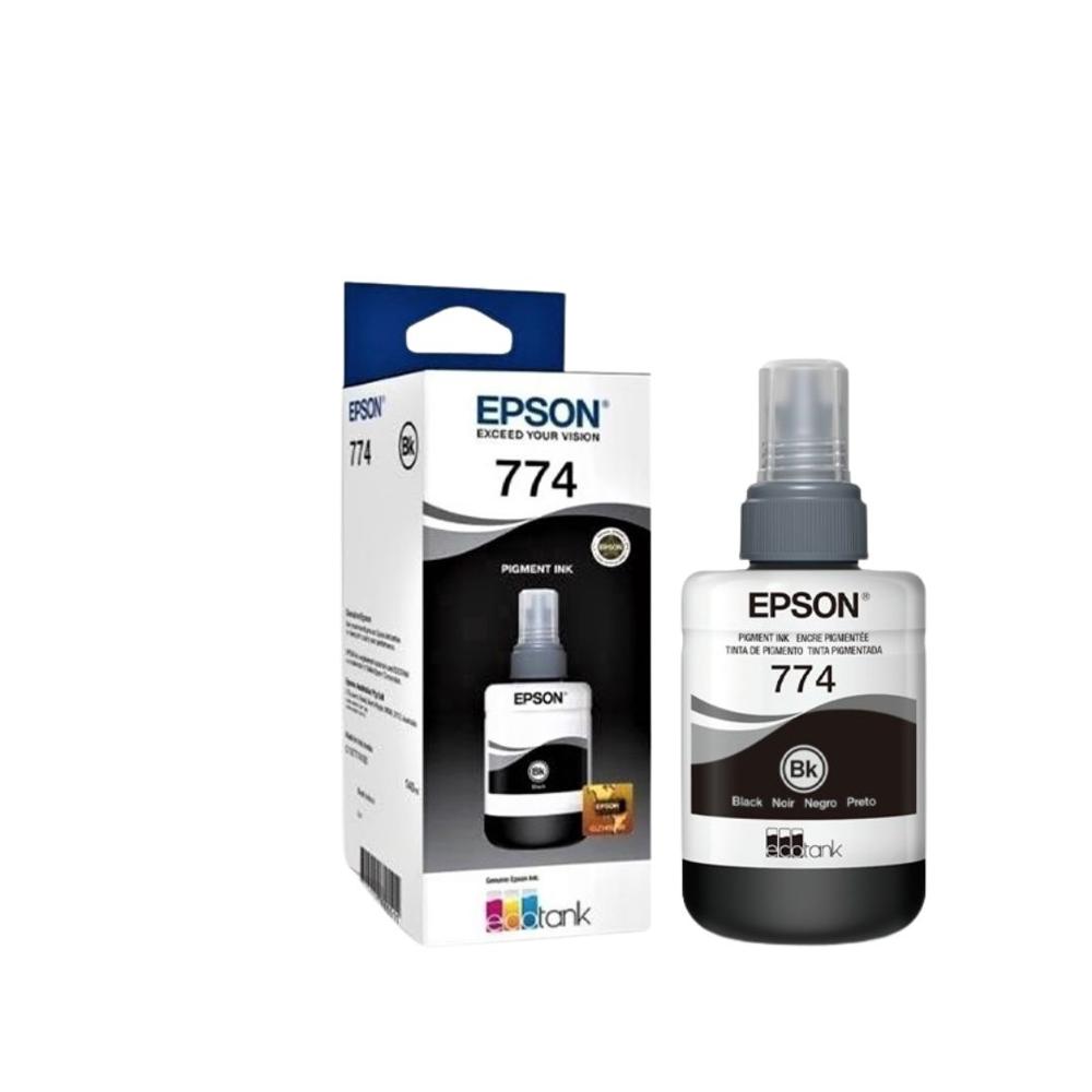 Botella De Tinta Original T774Negro