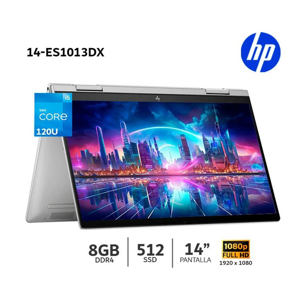 Laptop HP Envy x360 14-ES1013DX Core i5 120U/ 8Gb Ram/ 512Gb SSD/ 14"" FHD Táctil/  W11-9R8R2UA