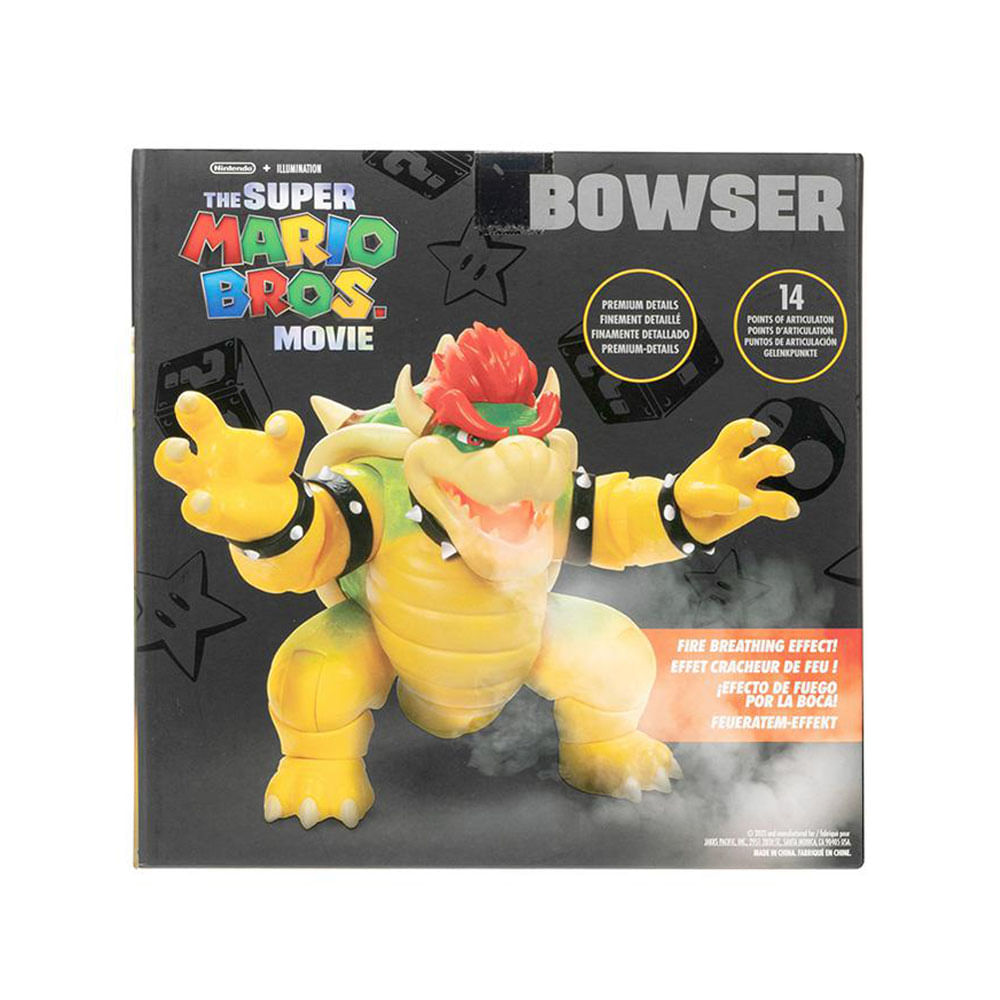 Figura Bowser Nintendo Super Mario con Humo Figura Bowser Nintendo Super Mario con Humo
