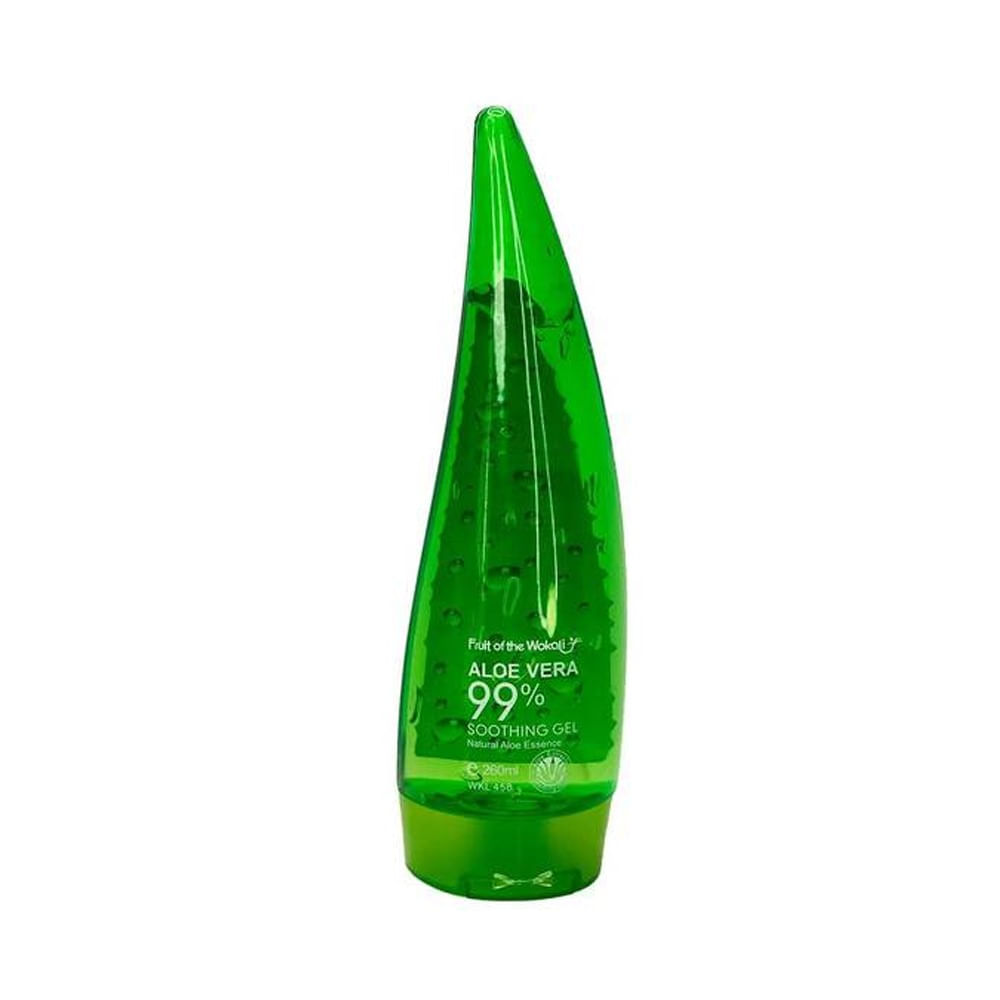 Gel Calmante de Aloe Vera 99% Wokali 260 ml