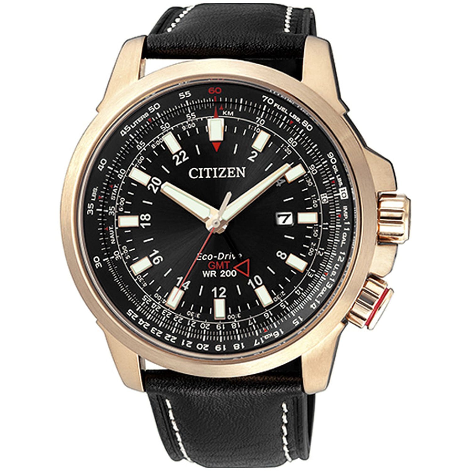 citizen eco drive gmt titanium