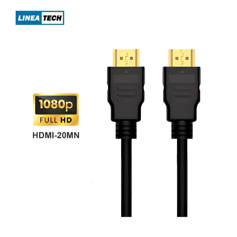 CABLE HDMI FULL HD 20 METROS V. 1.4 LINEA TECH
