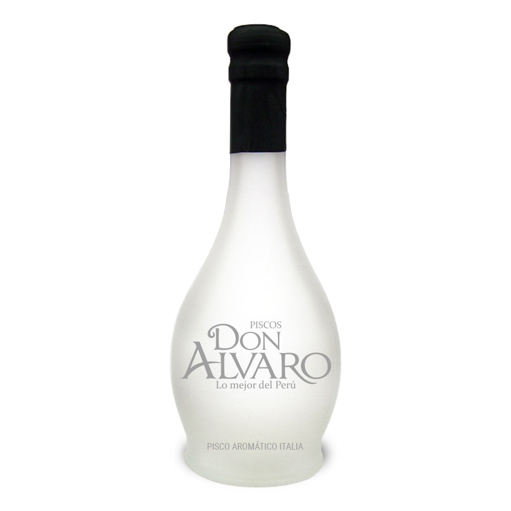 Pisco Don Alvaro Aromatico Italia Licorera Firenze 375 ml.