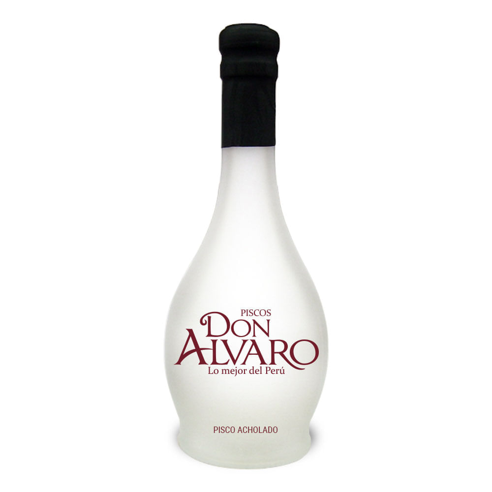 Pisco Don Alvaro Acholado Licorera Firenze 375 ml.