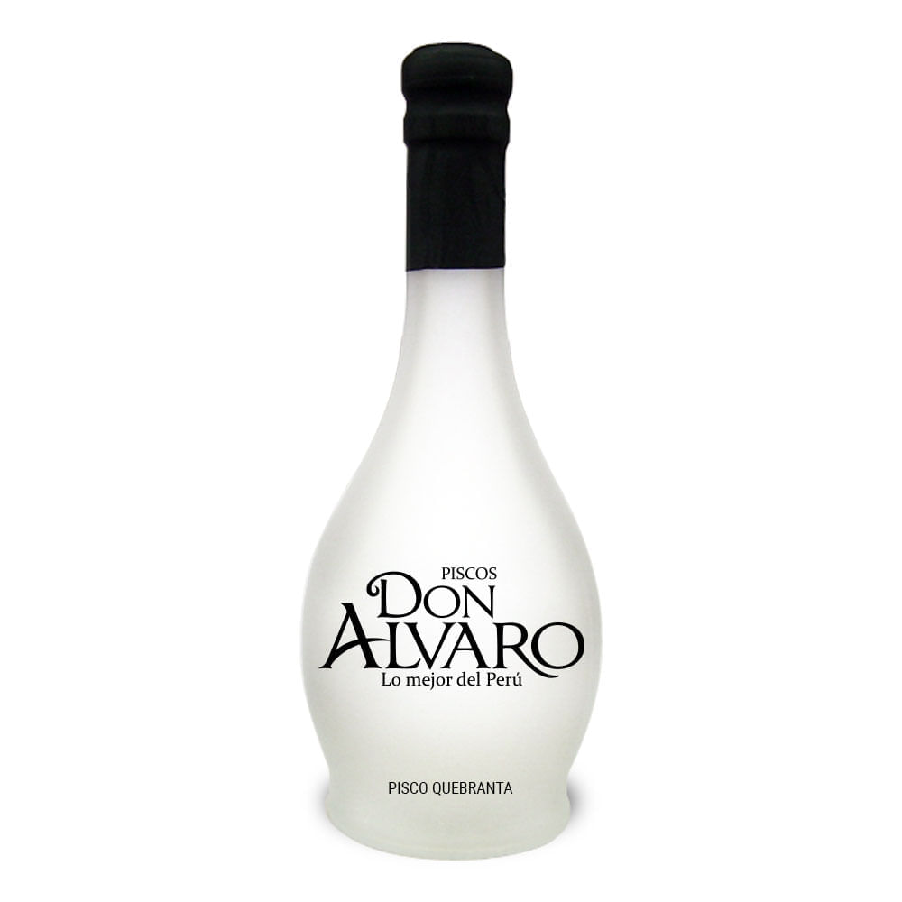 Pisco Don Alvaro Quebranta Licorera Firenze 375 ml.