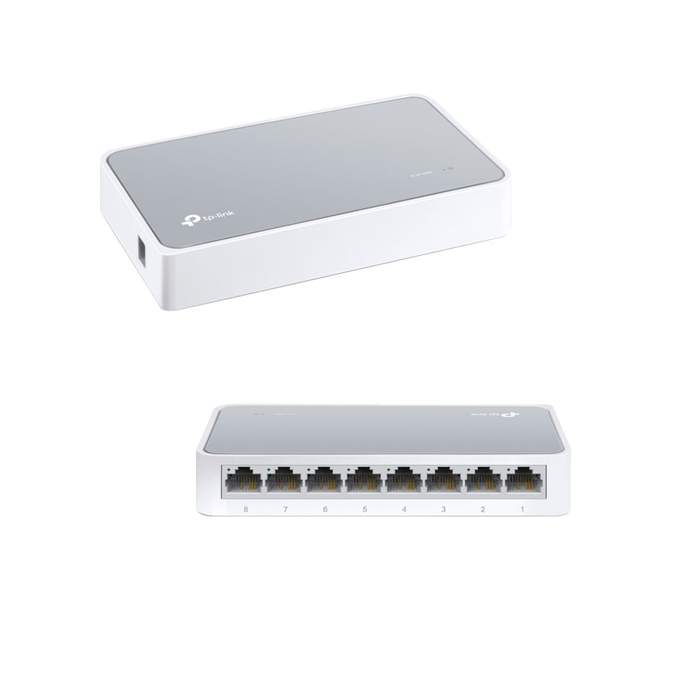 Switch TP Link TLSF1008D 8 Puertos RJ45 10 100 Mbps Auto Voltaje
